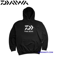 Худи Daiwa D-Vec Feel Alive Hoodie Black